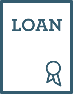 blue loan document
