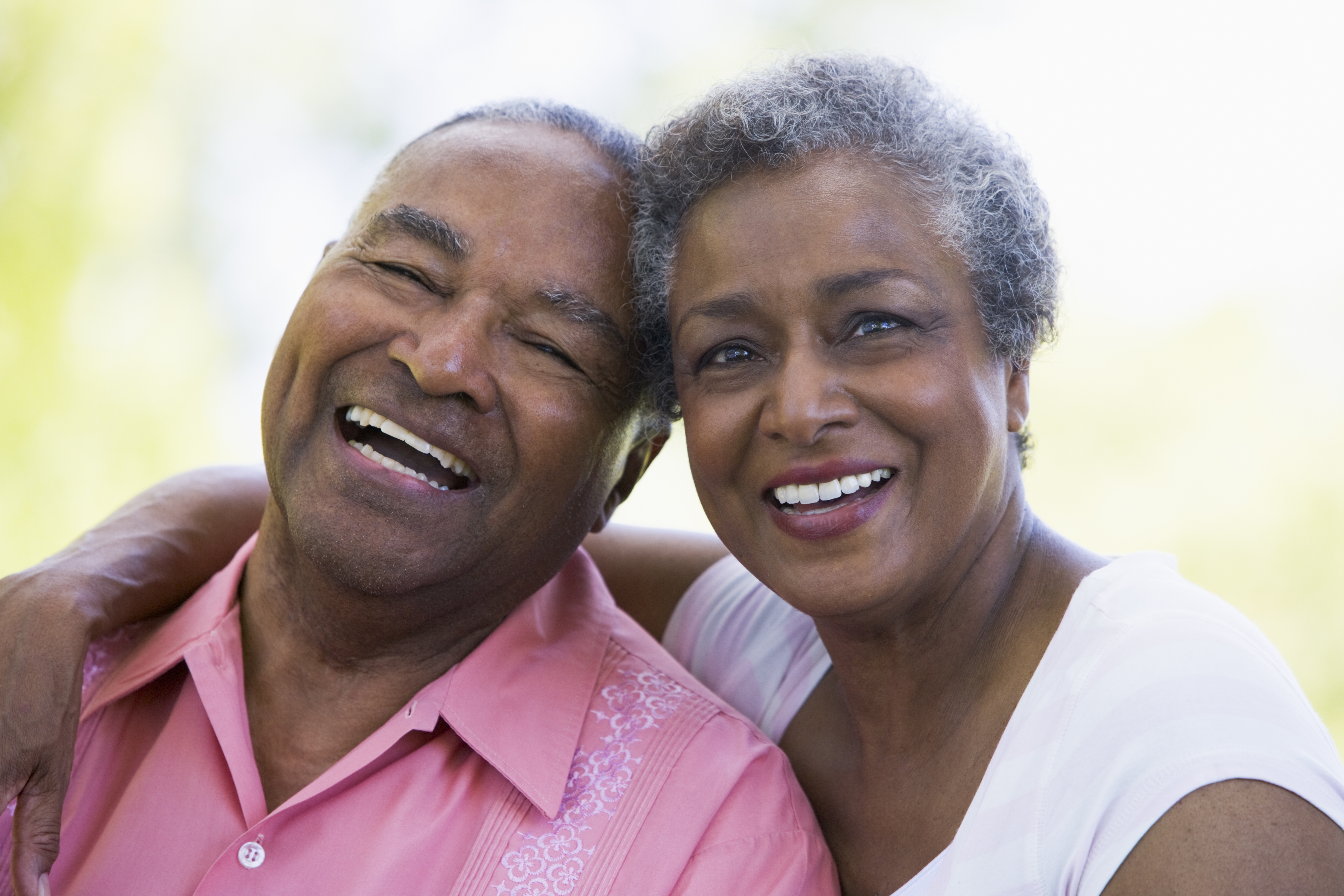 older couple smiling