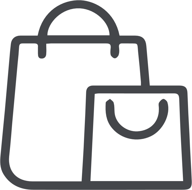 shopping bags icon