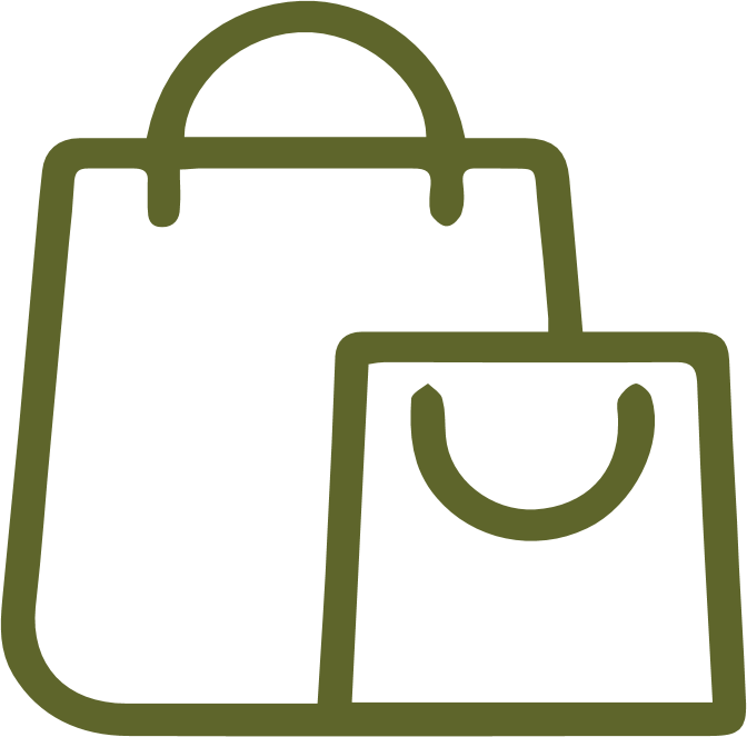 icono de bolsa de compras