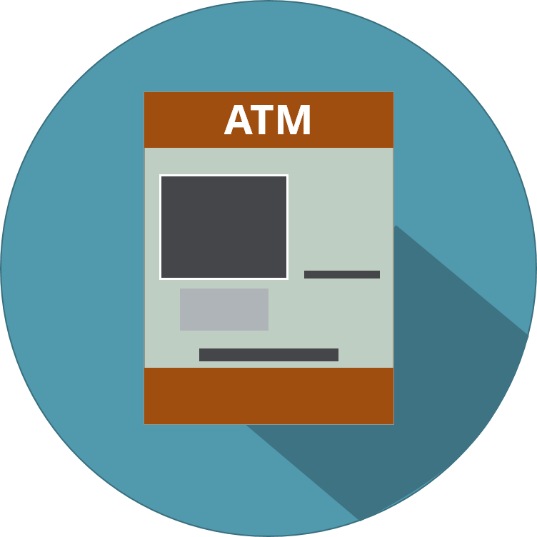 icono de cajero automatico